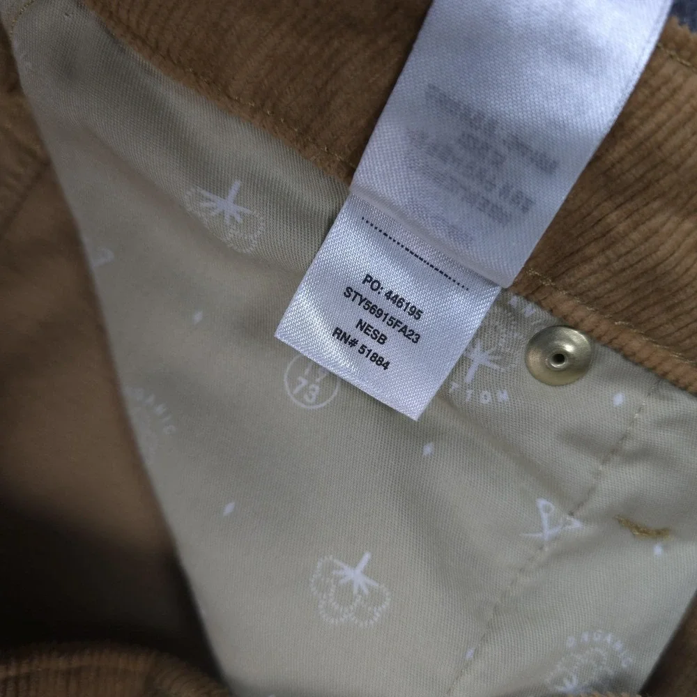 Patagonia Pants Womens 28 Brown Everyday Cords Corduroy‎ Stretch Outdoors Casual